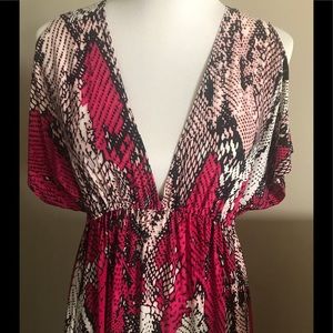 PINK POLKADOT Maxi Dress!